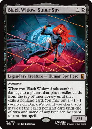 Black Widow, Super Spy (089) - Marvel Super Heroes
