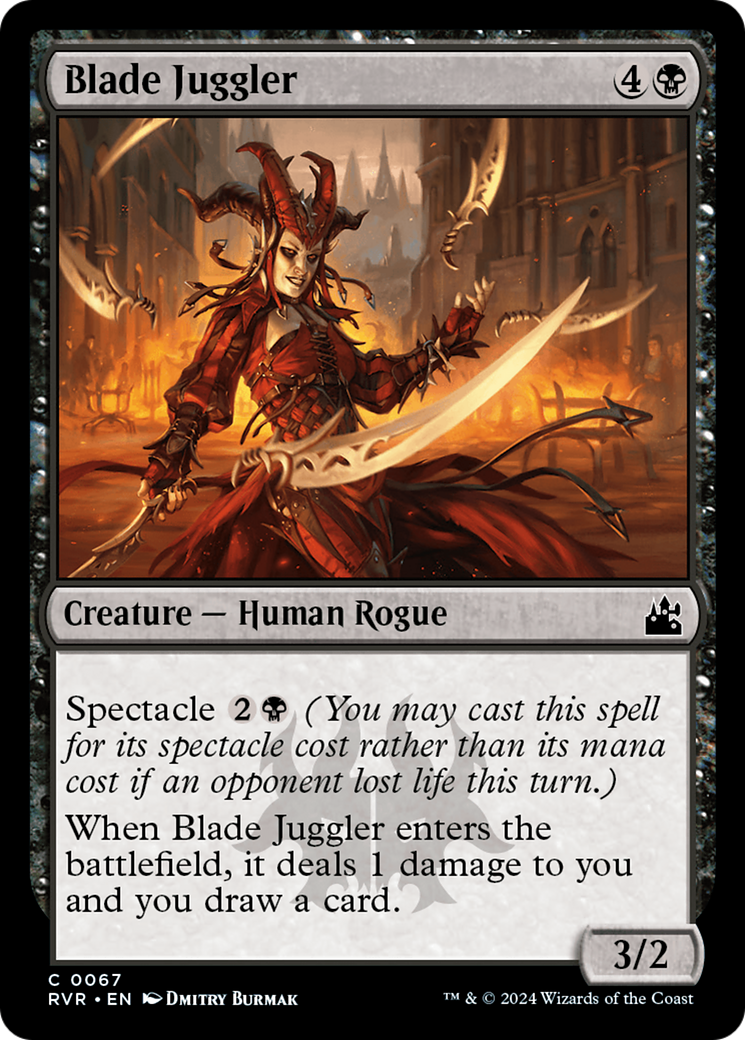 Blade Juggler (067) Foil - Ravnica Remastered