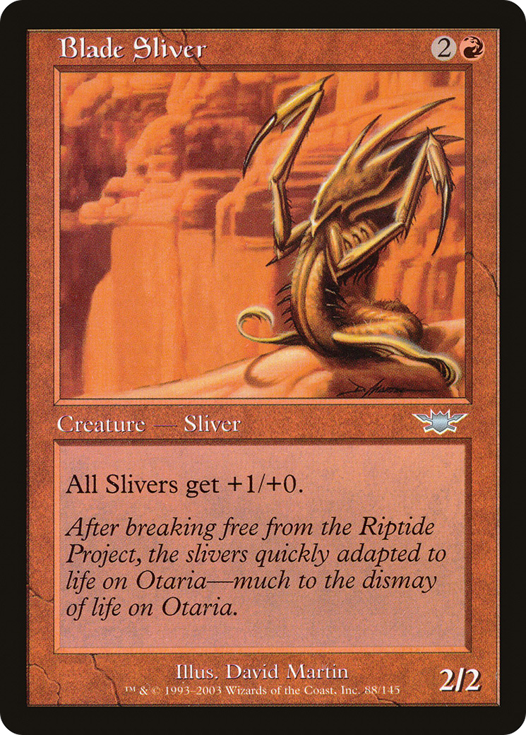 Blade Sliver (088) Foil - Legions