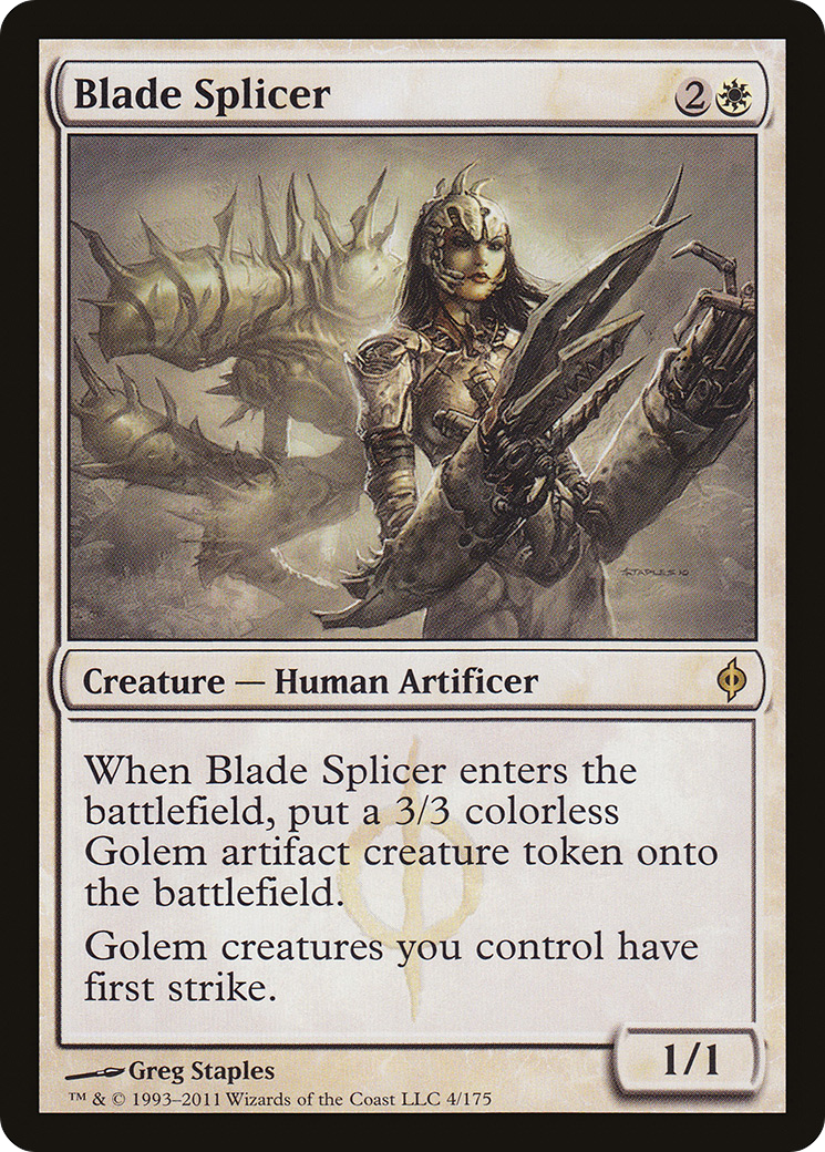 Blade Splicer (004) Foil - New Phyrexia