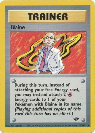 Blaine (100) (Unlimited) - Gym Challenge