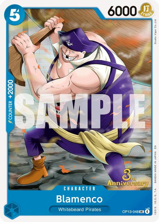 Blamenco (OP13-048) 3rd Anniversary Tournament Cards