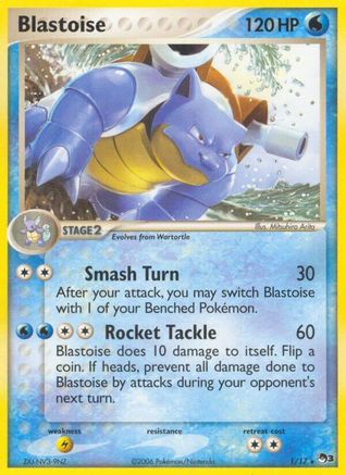 Blastoise (1) Holofoil - POP Series 3