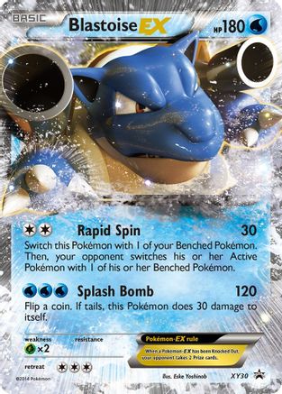 Blastoise EX (XY30) Holofoil - Black Star Promos