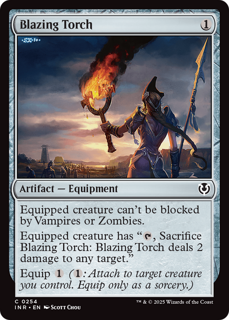 Blazing Torch (254) Foil - Innistrad Remastered