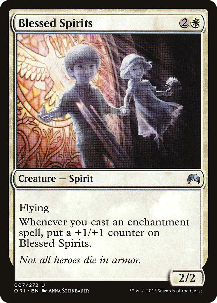 Blessed Spirits (007) Foil - Magic Origins