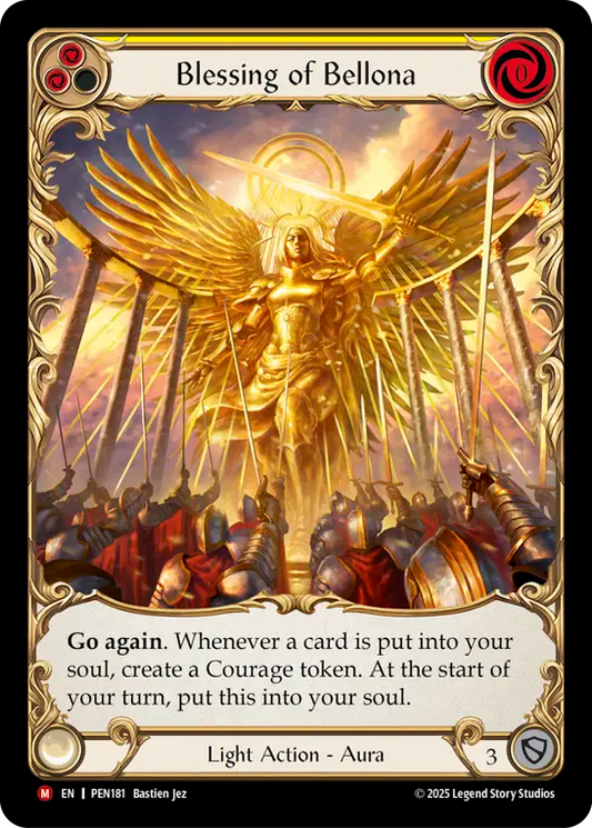 Blessing Of Bellona (Extended Art) (PEN181) Cold Foil - Compendium of Rathe