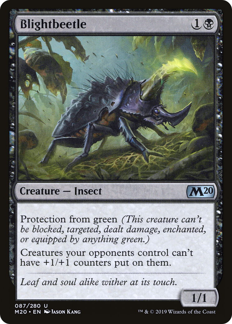 Blightbeetle (087) - Core Set 2020