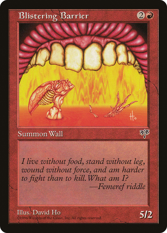Blistering Barrier - Mirage