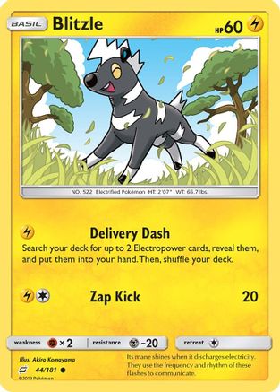 Blitzle (44) Reverse Holofoil - Team Up