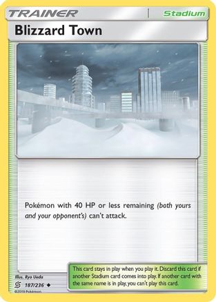 Blizzard Town (187) Reverse Holofoil - Unified Minds