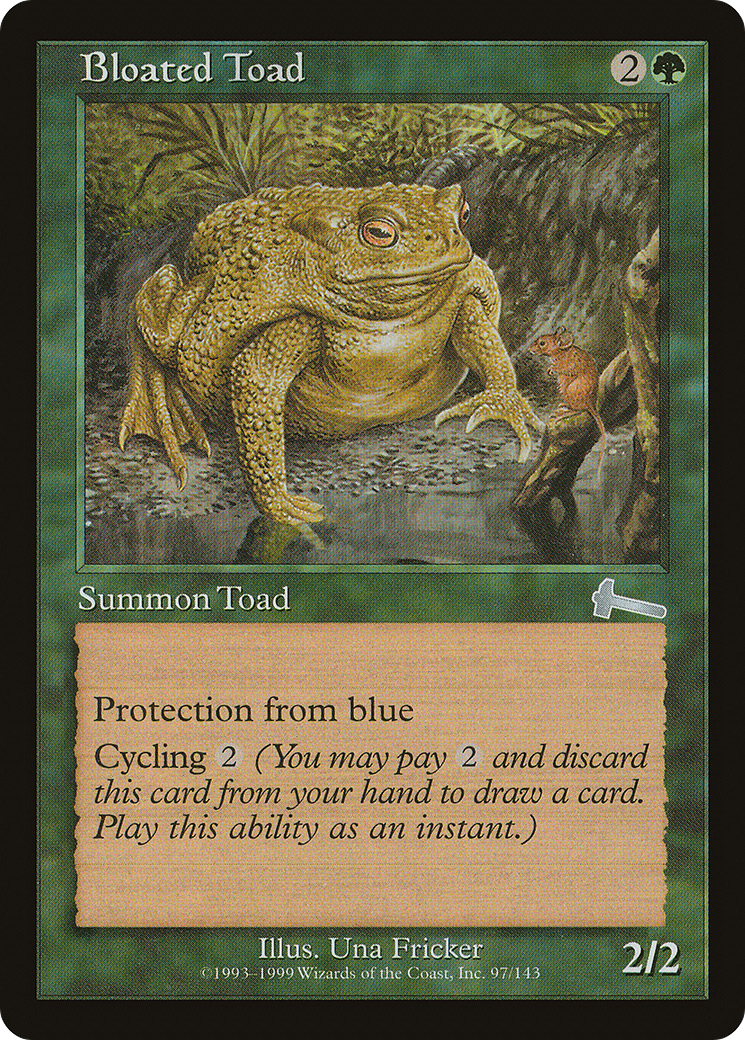 Bloated Toad (097) - Urza's Legacy