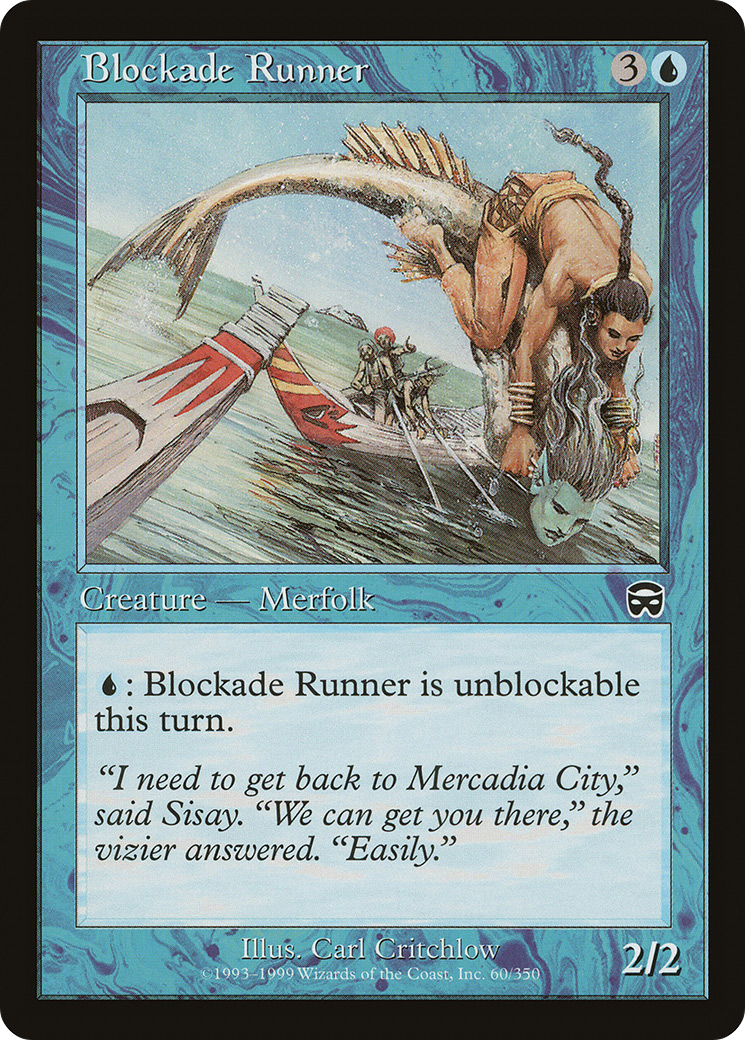 Blockade Runner (060) - Mercadian Masques