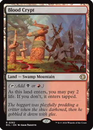 Blood Crypt (Promo Pack) (262) - Lorwyn Eclipsed