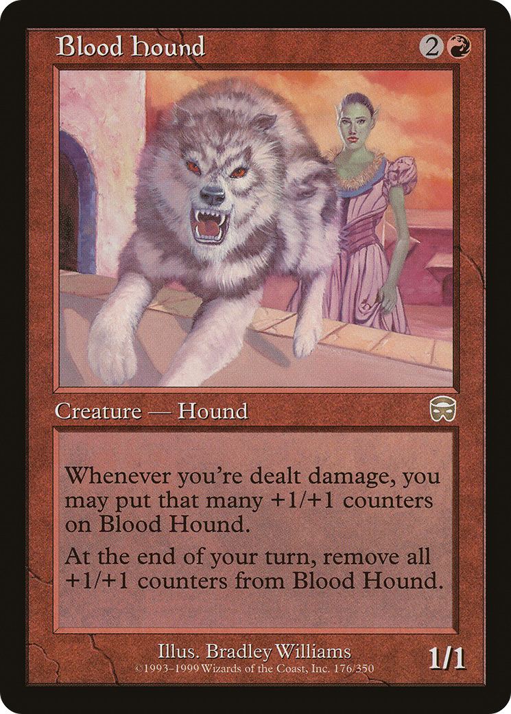 Blood Hound (176) Foil - Mercadian Masques