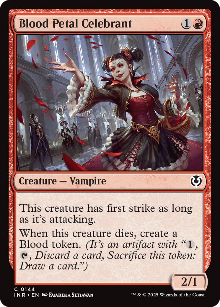 Blood Petal Celebrant (144) Foil - Innistrad Remastered