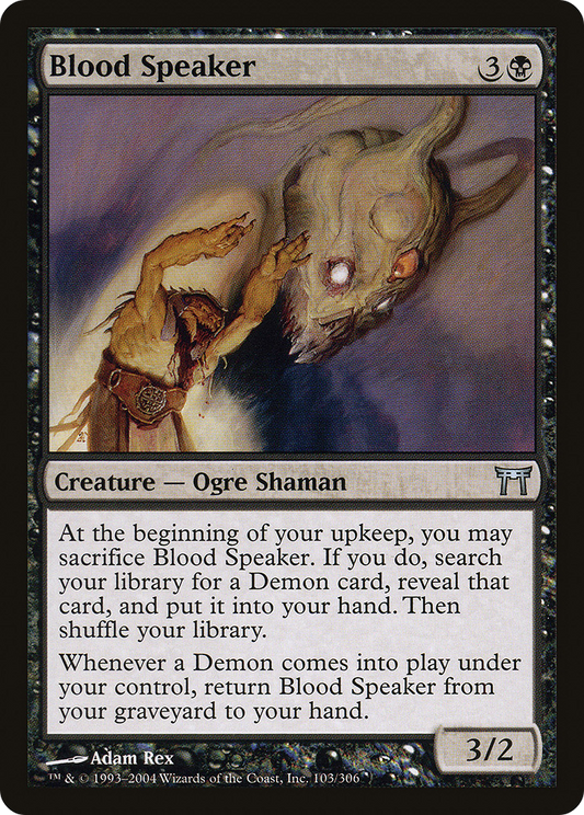 Blood Speaker (103) - Champions of Kamigawa