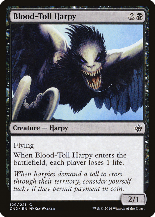 Blood-Toll Harpy (129) - Conspiracy: Take the Crown