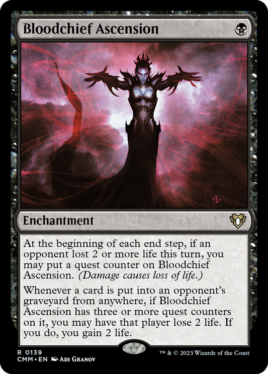 Bloodchief Ascension (139) Foil - Commander Masters