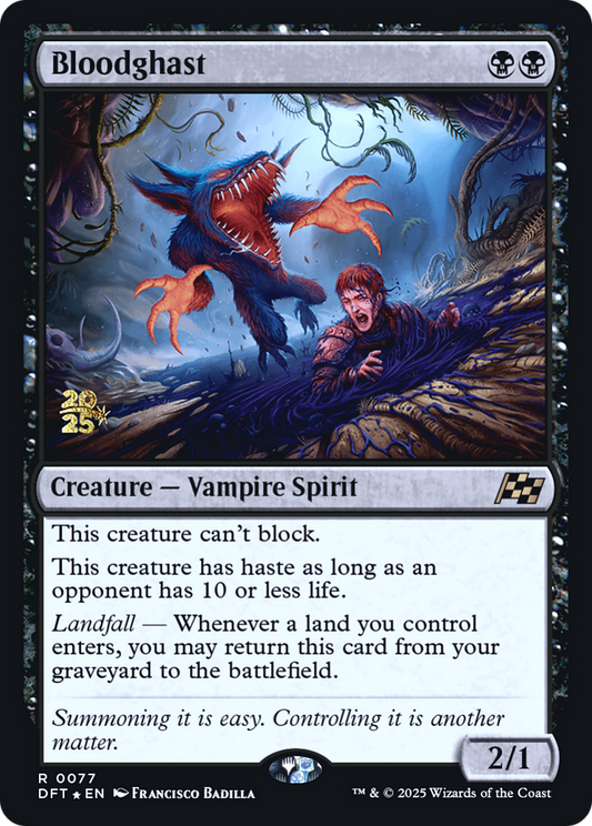 Bloodghast (Prerelease) (077) Foil - Aetherdrift