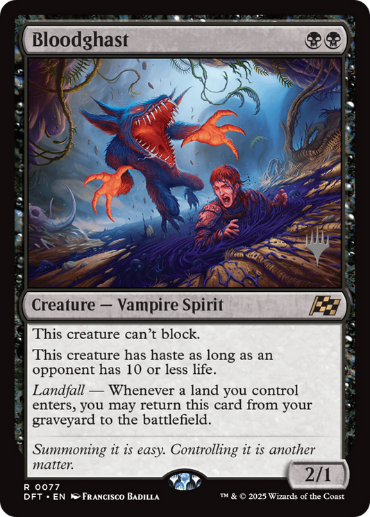 Bloodghast (Promo Pack) (077) Foil - Aetherdrift