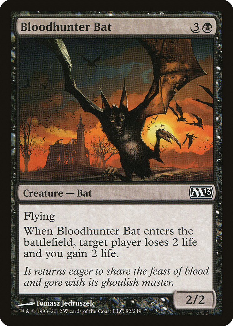 Bloodhunter Bat (082) Foil - Magic 2013