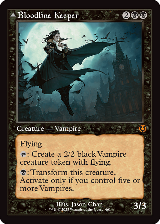 Bloodline Keeper // Lord of Lineage (Retro) (461) Foil - Innistrad Remastered
