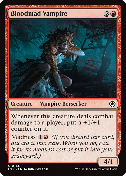 Bloodmad Vampire (145) Foil - Innistrad Remastered