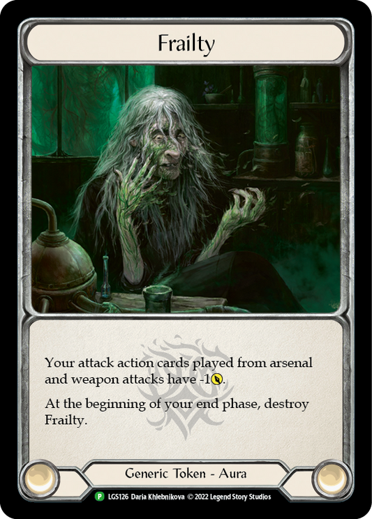 Bloodrot Pox // Frailty (LGS125) Cold Foil - Flesh and Blood: Promo Cards