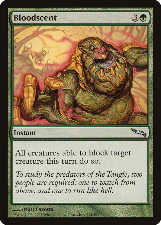 Bloodscent (114) Foil - Mirrodin