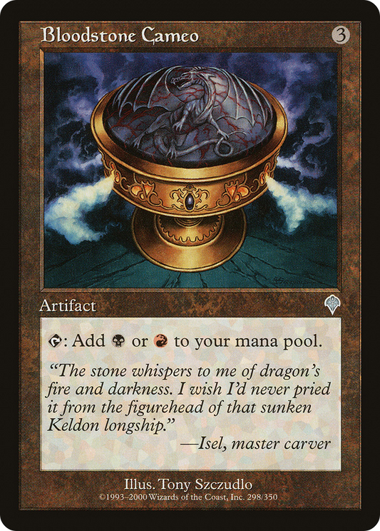 Bloodstone Cameo (298) Foil - Invasion