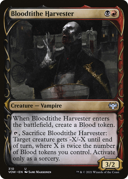 Bloodtithe Harvester (Showcase) (310) - Innistrad: Crimson Vow Foil