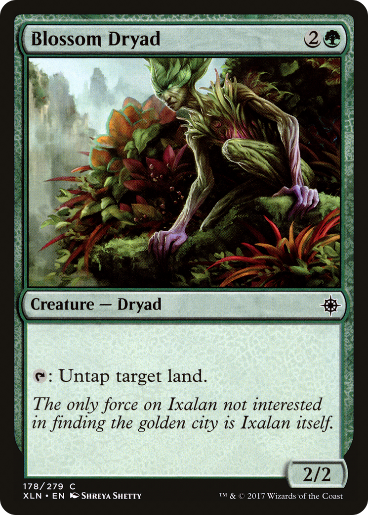 Blossom Dryad (178) Foil - Ixalan