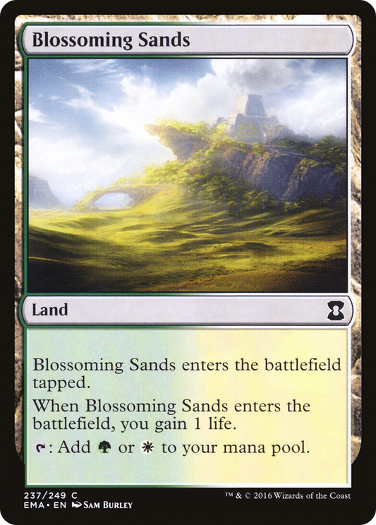 Blossoming Sands (237) Foil - Eternal Masters