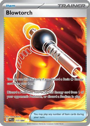 Blowtorch (Full Art) (117) Holofoil - Phantasmal Flames