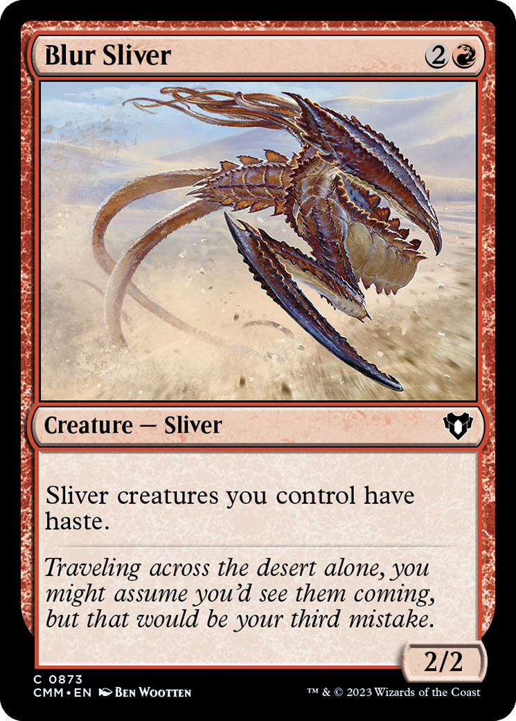 Blur Sliver (873) - Commander Masters
