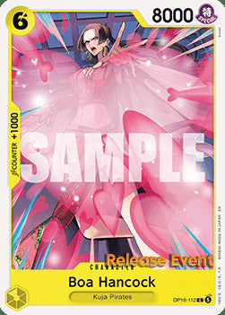 Boa Hancock (OP16-112) Release Event Cards