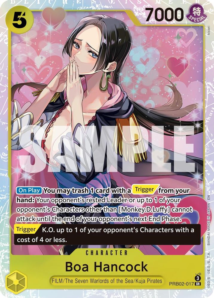 Boa Hancock (PRB02-017) Foil