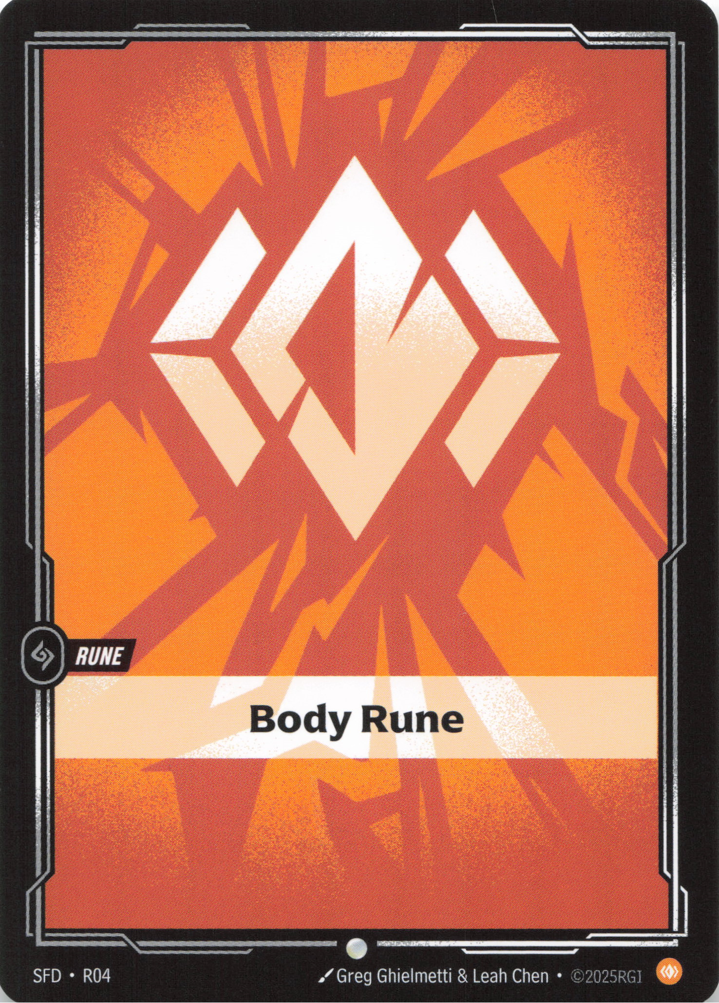 Body Rune (R04) - Spiritforged