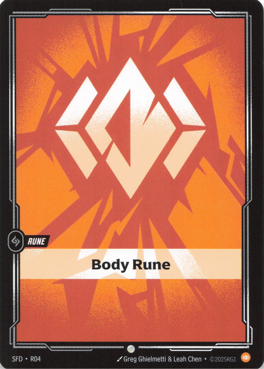 Body Rune (R04) - Spiritforged
