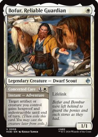 Bofur, Reliable Guardian // Concerted Care (006) Foil - The Hobbit