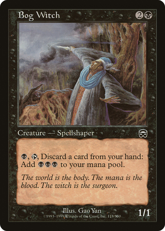 Bog Witch (118) - Mercadian Masques