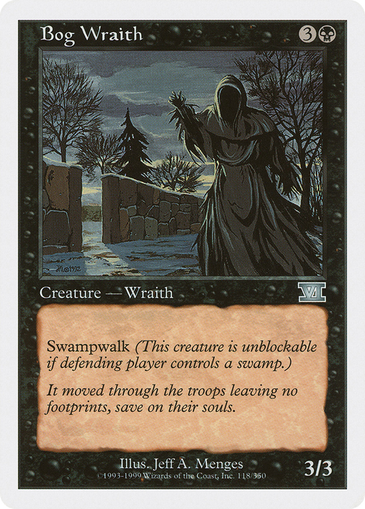 Bog Wraith (118) - Classic Sixth Edition