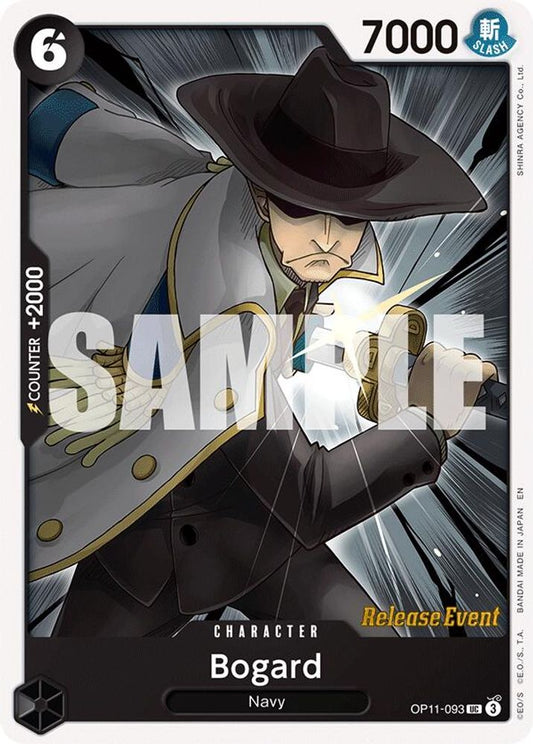 Bogard (OP11-093) Release Event Cards
