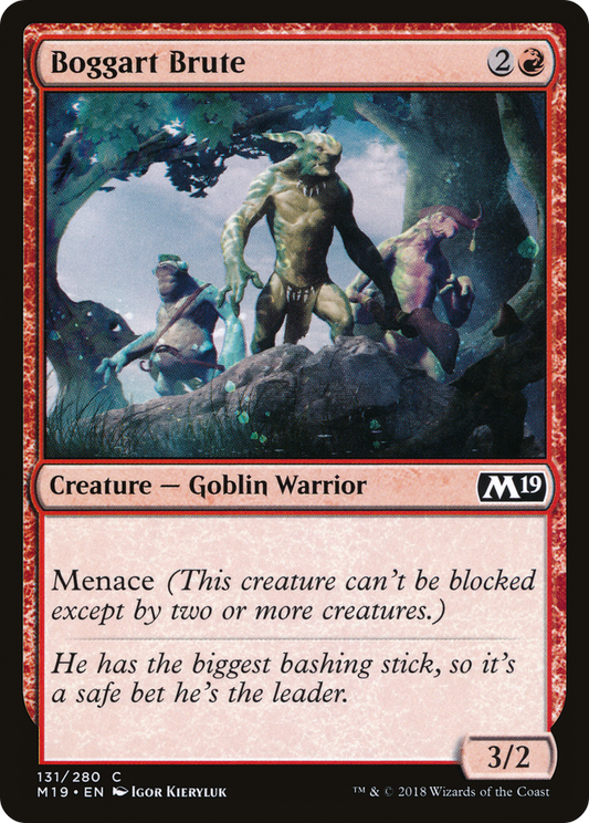 Boggart Brute (131) - Core Set 2019 Foil