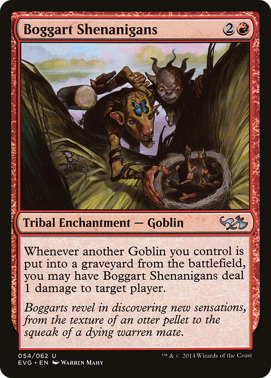 Boggart Shenanigans (054) - Duel Decks Anthology: Elves vs. Goblins