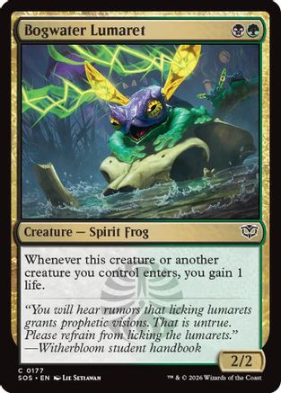 Bogwater Lumaret (177) Foil - Secrets of Strixhaven