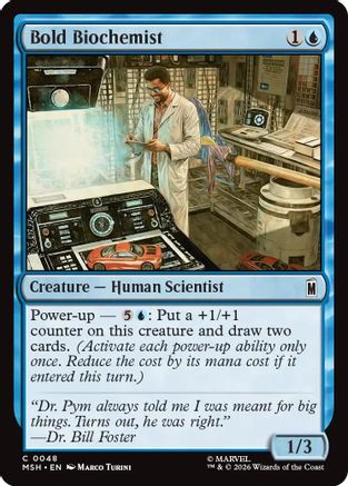 Bold Biochemist (048) Foil - Marvel Super Heroes