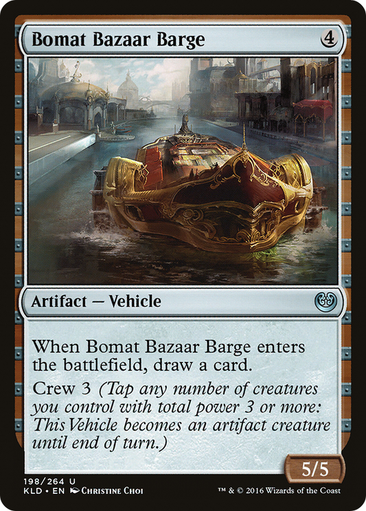 Bomat Bazaar Barge (198) Foil - Kaladesh