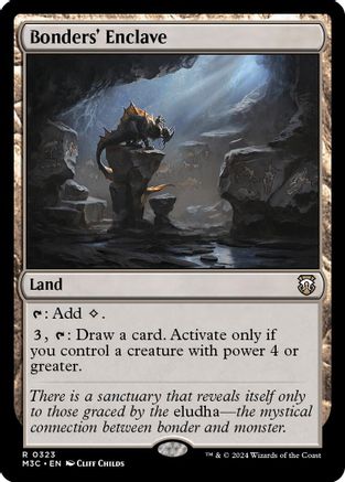 Bonders' Enclave (323) Ripple Foil - Commander: Modern Horizons 3